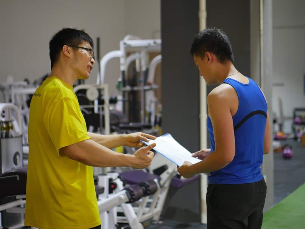 best personal trainer in singapore explains training program